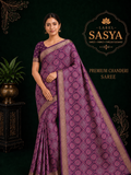PREMIUM CHENDERI MAGENTA SAREE