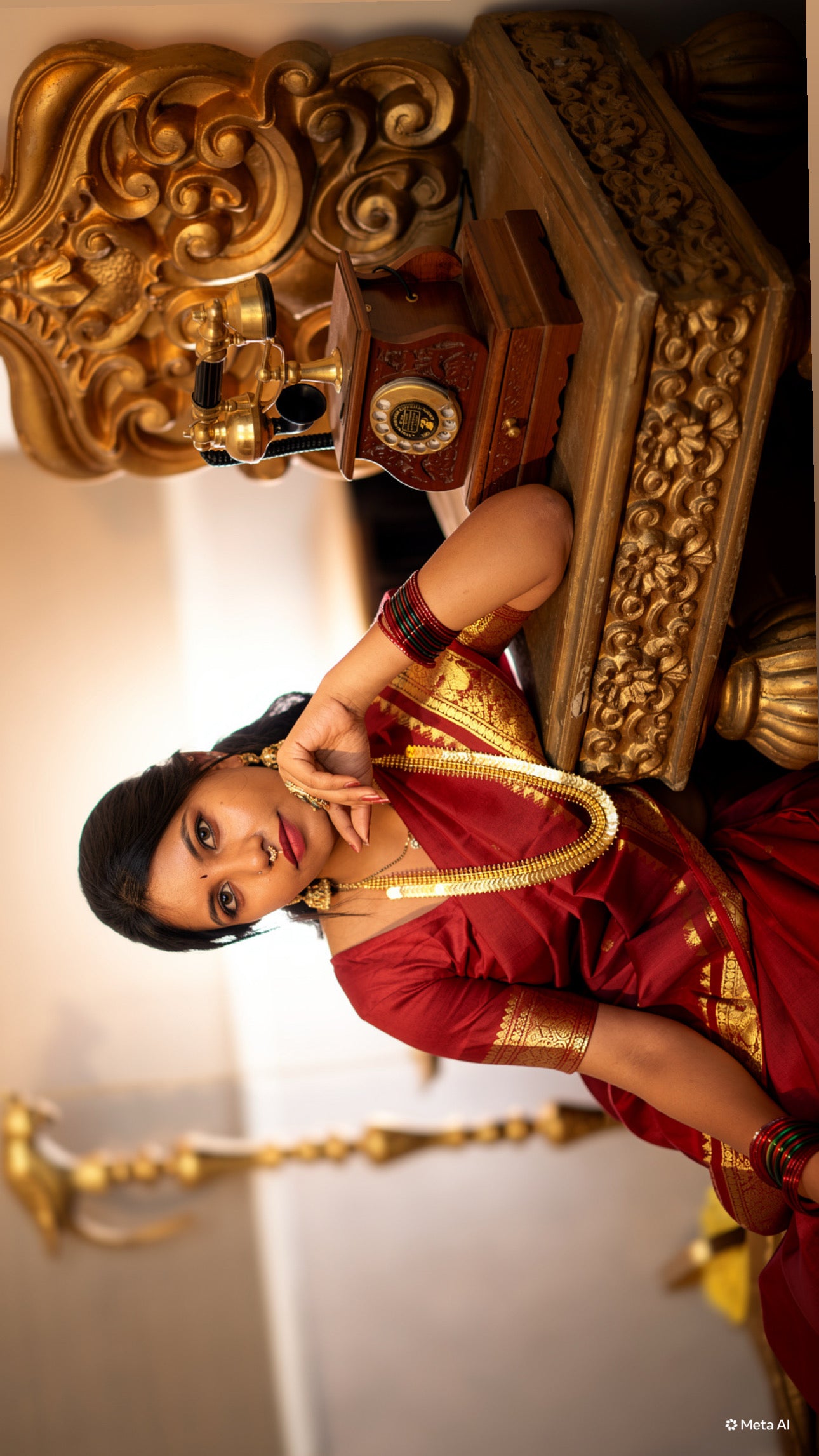 Heirloom Kanjeevaram saree -CHANDRA