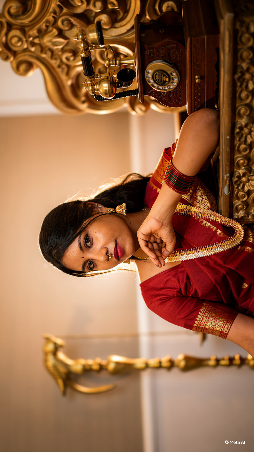 Heirloom Kanjeevaram saree -CHANDRA