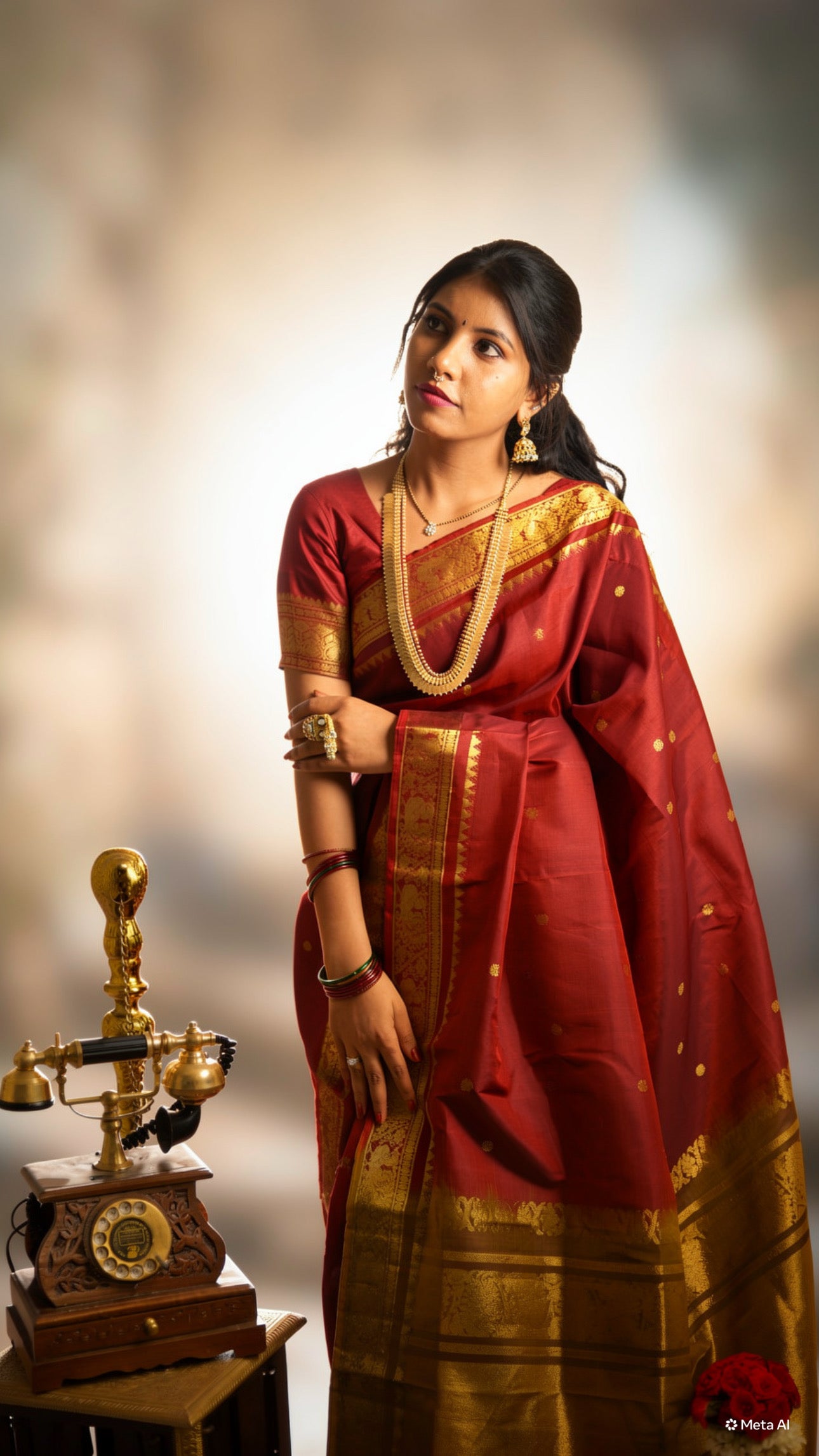 Heirloom Kanjeevaram saree -CHANDRA