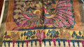 PREMIUM PURE KALANKARI SAREE MUSTED YELLOW
