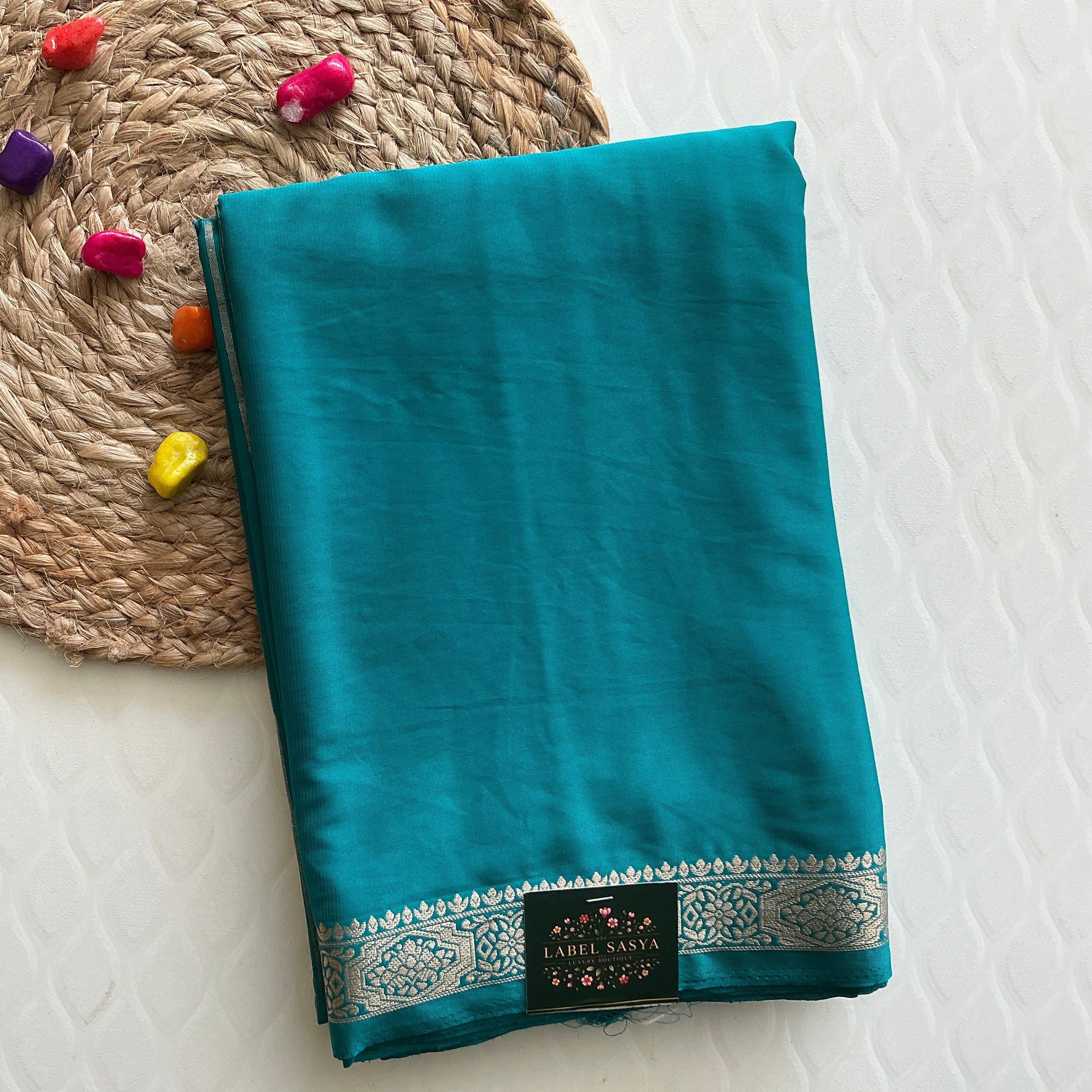 SOFT SEMI MYSORE SILK SAREE