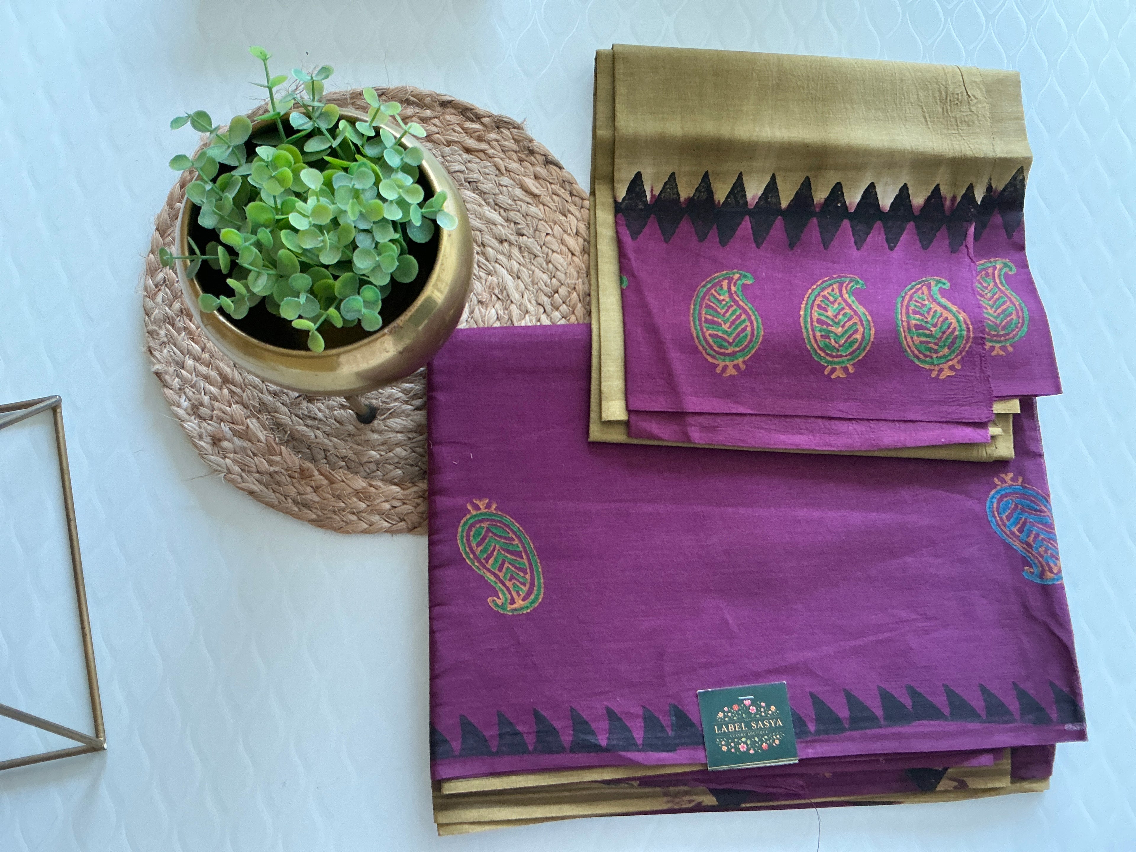 PREMIUM PURE COTTON SAREE