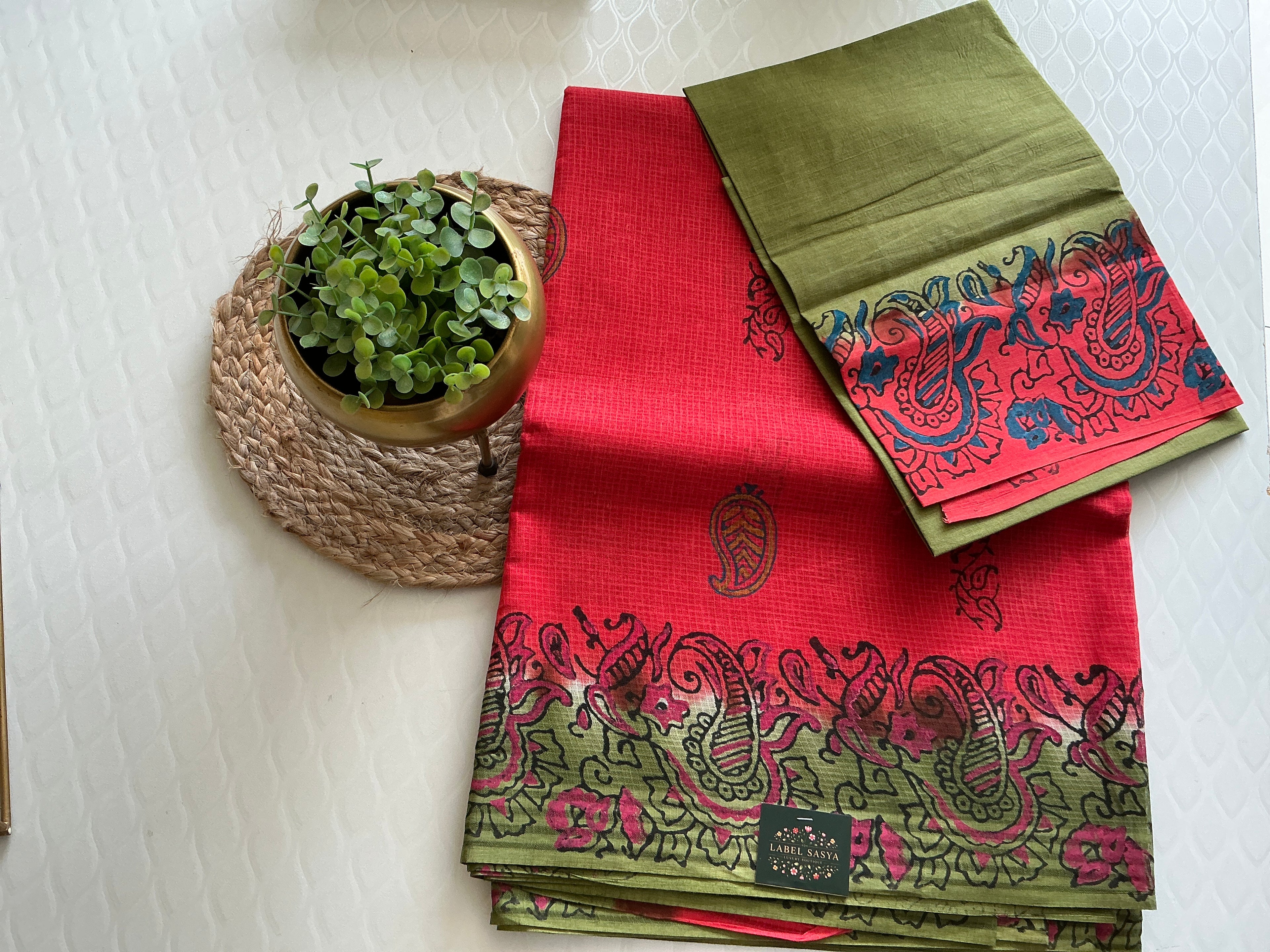 PREMIUM PURE COTTON SAREE