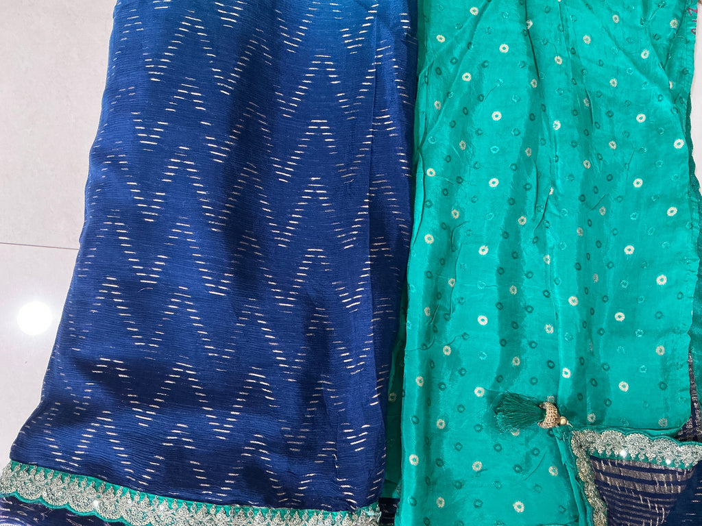 Luxury Banaras Georgette Traditional Saree