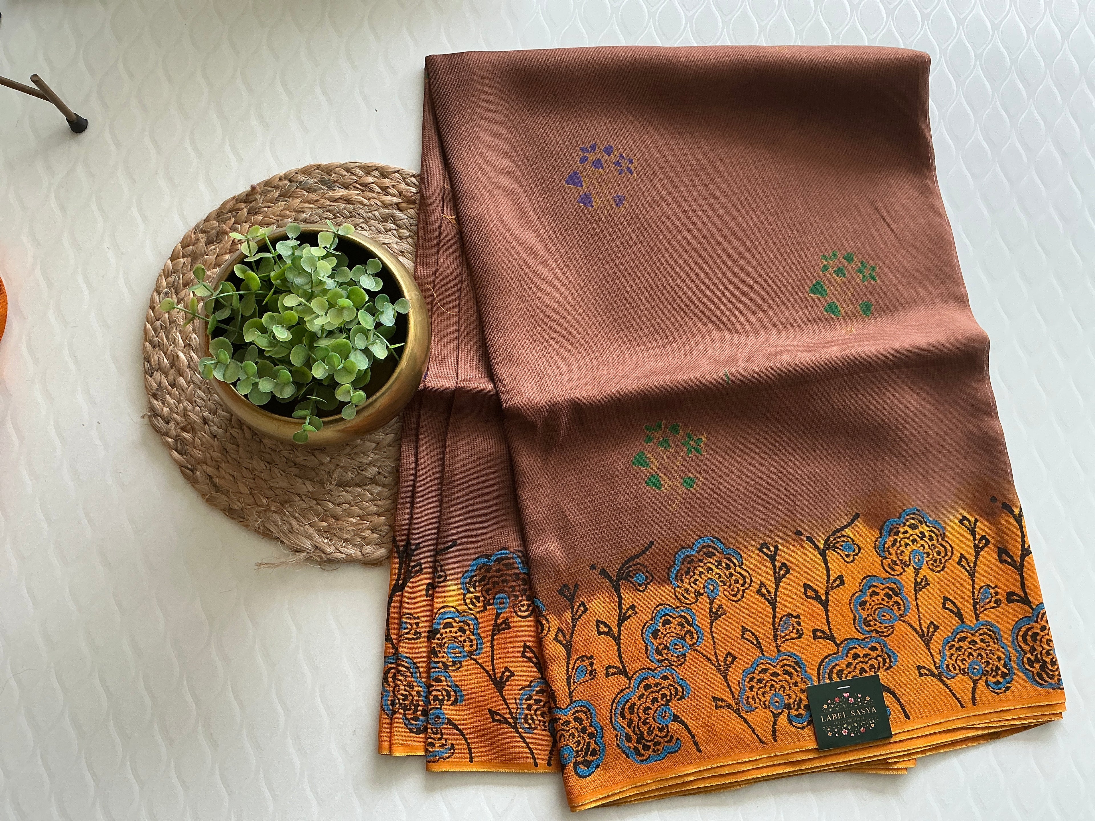 PREMIUM JUTE CREPE SAREE