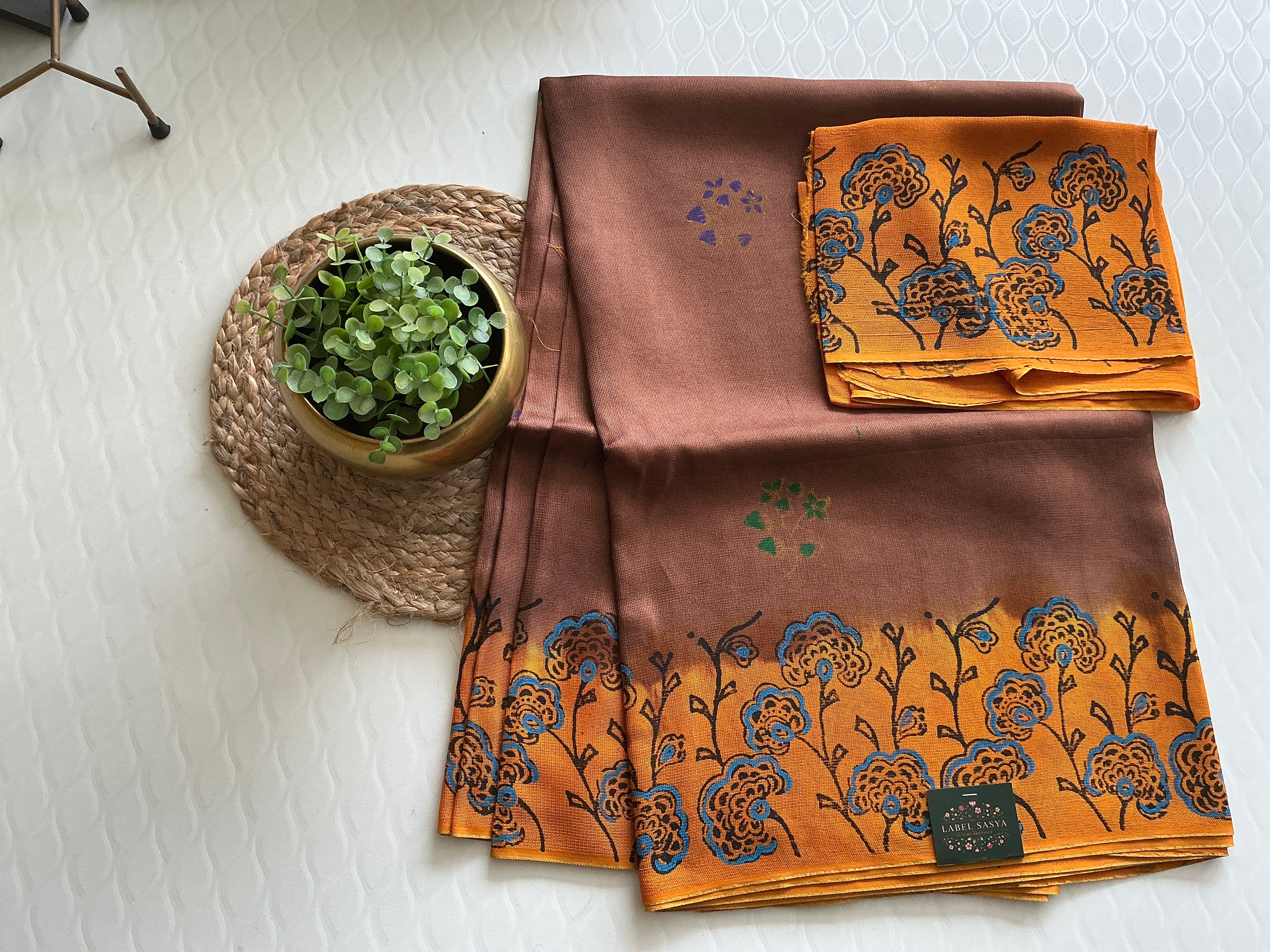 PREMIUM JUTE CREPE SAREE