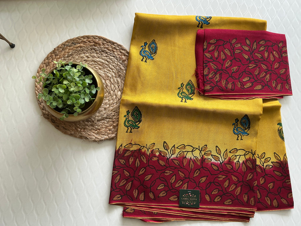 PREMIUM  JUTE CREPE SAREE