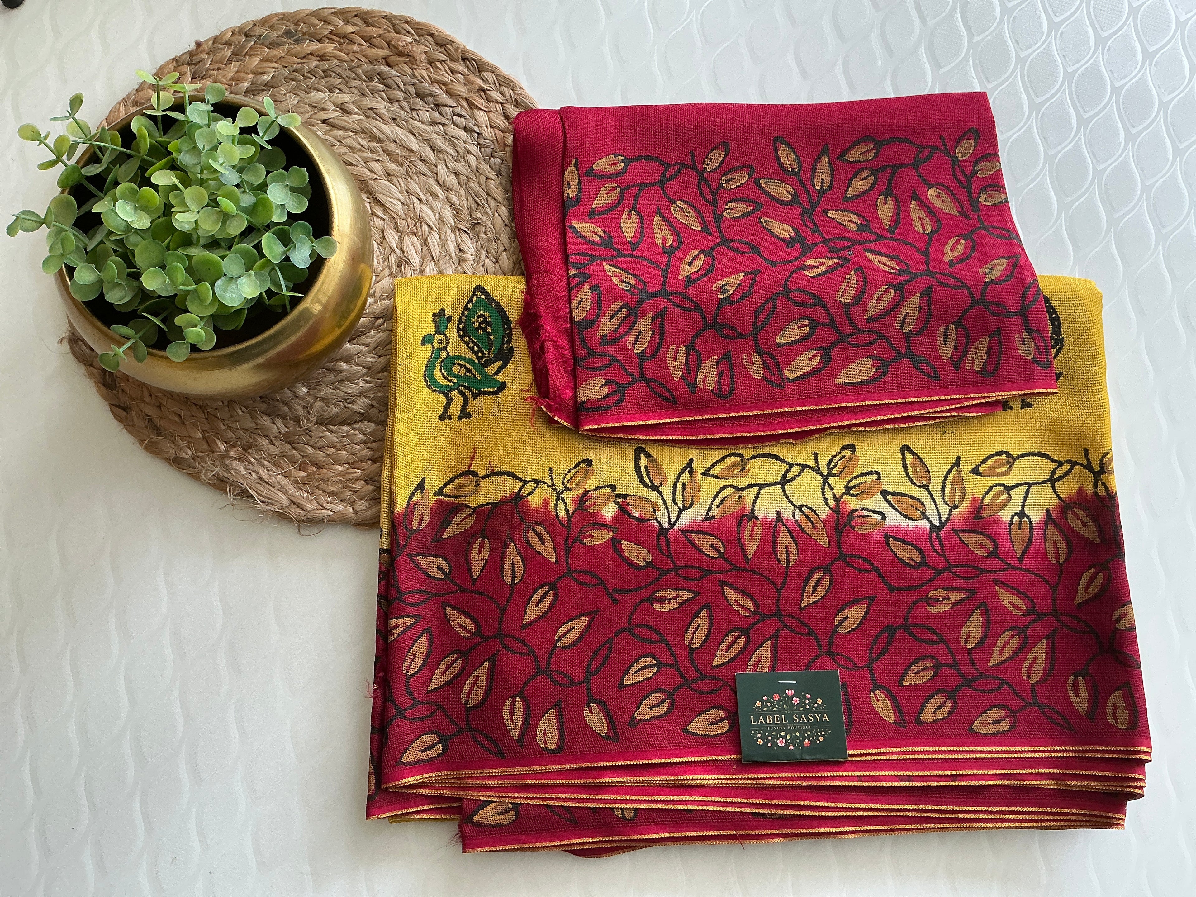 PREMIUM  JUTE CREPE SAREE