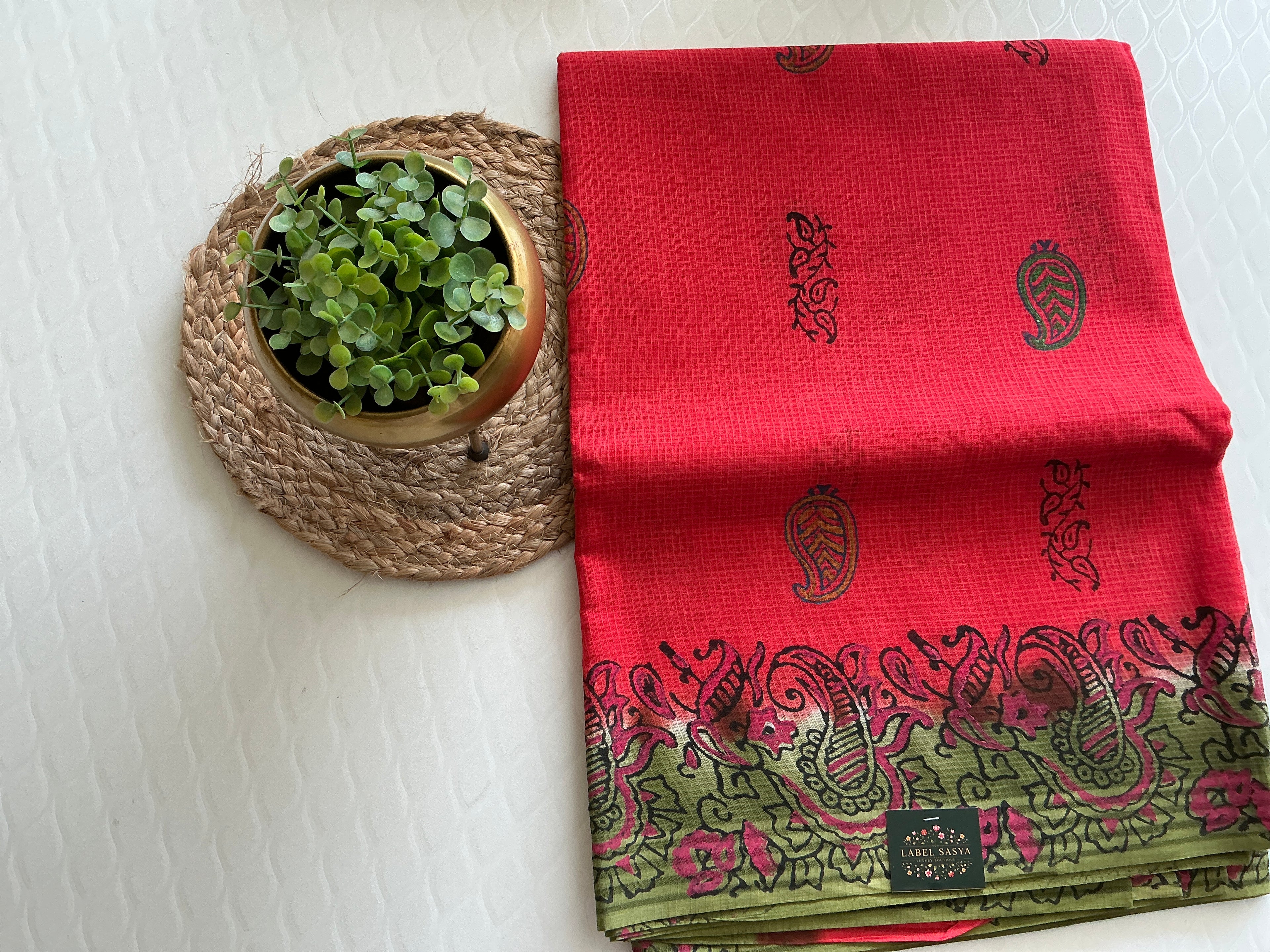 PREMIUM PURE COTTON SAREE